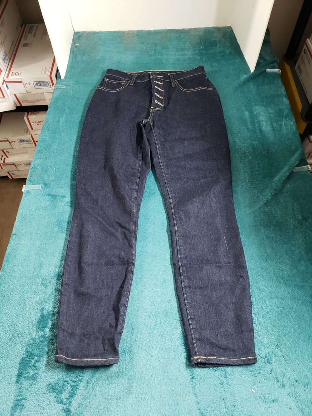 Lucky Brand Jeans Size 4 Womens Blue Pants Denim Ladies High Rise Skinny NWT